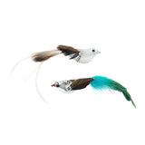 Interactive Feather Bird Cat Toy