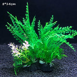 3Pcs  Artificial Aquarium Plants Decoration