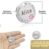 Custom Engraved Dog ID Tag