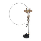 Interactive Feather Bird Cat Toy