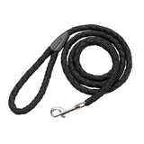Braided Nylon Leash Double or Single Lead With/Without Soft Padded Handle