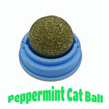 Natural Catnip Wall Stick-on Ball Toy