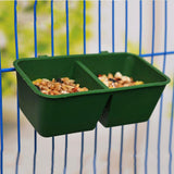 2 In 1 Bird Food Water Bowl