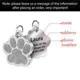 Custom Engraved Dog ID Tag