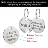 Custom Engraved Dog ID Tag