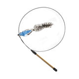 Interactive Feather Bird Cat Toy