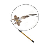 Interactive Feather Bird Cat Toy