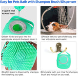 Shampoo Massager Brush for Bathing Short Hair