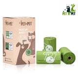 PET N PET Unscented Biodegradable Poop Bags