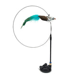 Interactive Feather Bird Cat Toy