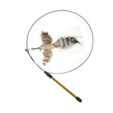 Interactive Feather Bird Cat Toy