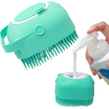 Shampoo Massager Brush for Bathing Short Hair