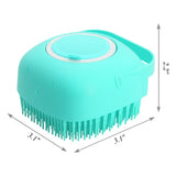 Shampoo Massager Brush for Bathing Short Hair