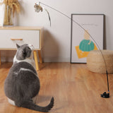 Interactive Feather Bird Cat Toy