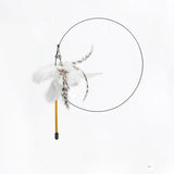 Interactive Feather Bird Cat Toy
