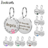 Custom Engraved Dog ID Tag