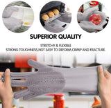 1 Pair Magic Silicone Pet Wash Gloves