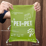 PET N PET Unscented Biodegradable Poop Bags