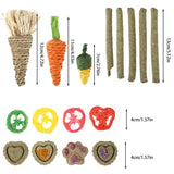 Rabbit/Small Mammal Chew Toys 16pcs