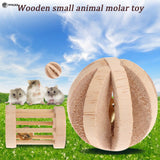 6Pcs/Set Pet Natural Wooden Chewing Toys